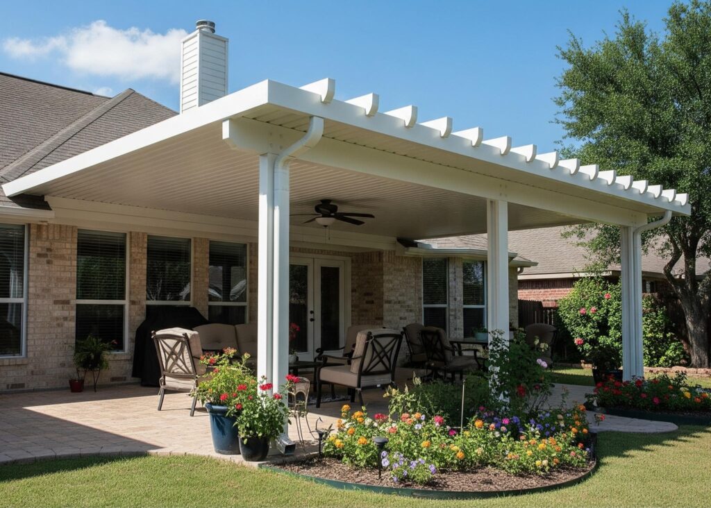 Patio Cover Built in Richmond TX