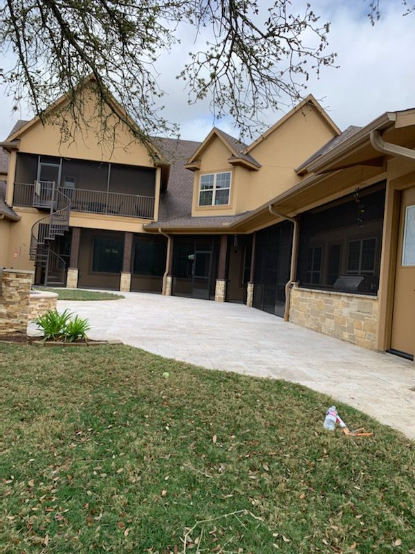 Screen enclosure in Sugar Land TX
