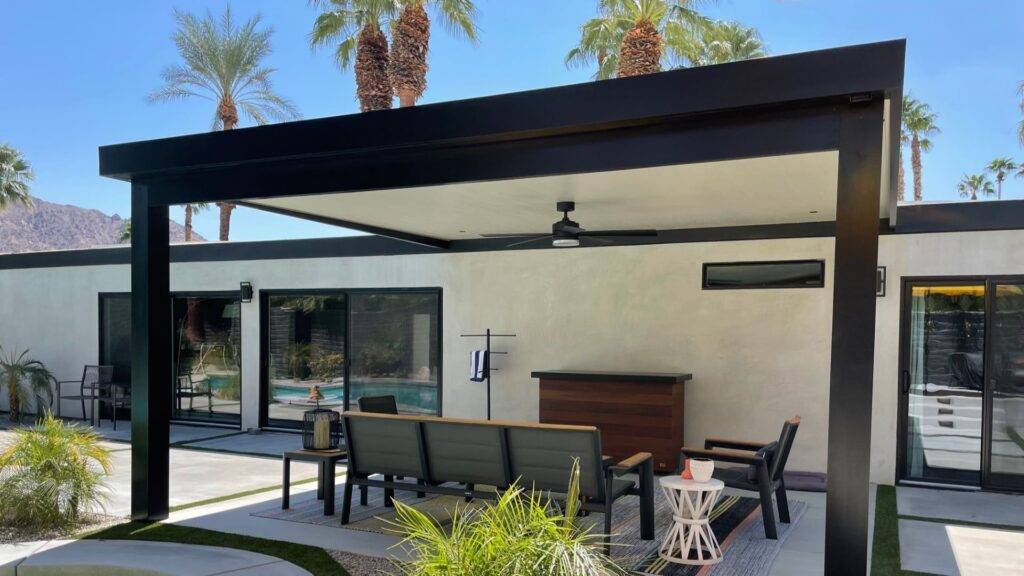Modern Patio Cover in Houston, TX